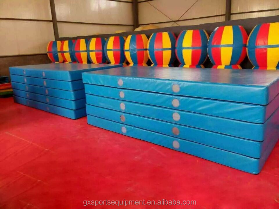 production manufacturer selling fold gym mat / gymnastic mats for sale