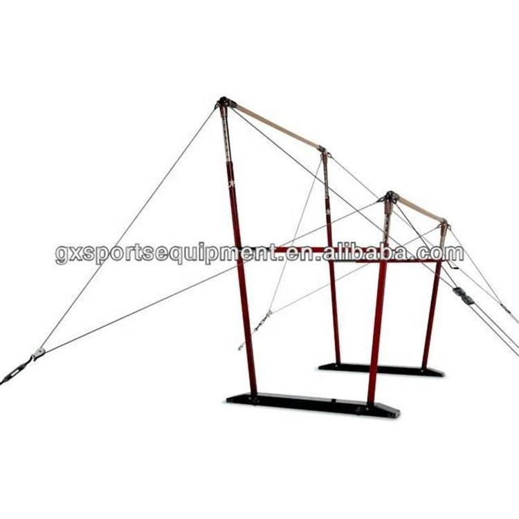 Hot Sale Folding Type Gymnastics Gym Asymmetric Bars Uneven Bars For Sale