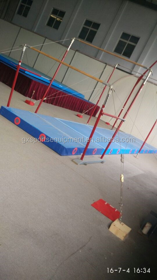 High-Quality Gym Adjustable Uneven Bar For Competition Appliance Sale Uneven Bar