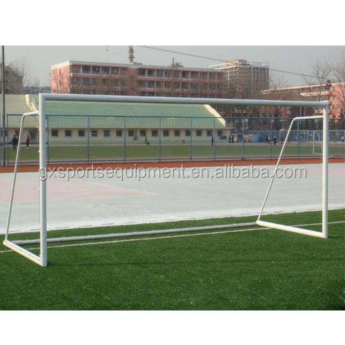 Full Size Socketed Steel Football Goal Posts