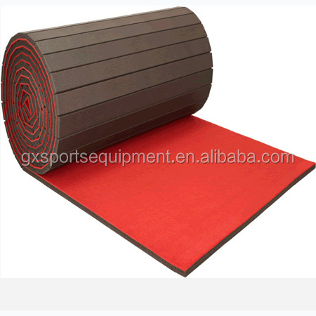 factory supply carpet bonded foam  roll mat cheerleading mat for sale