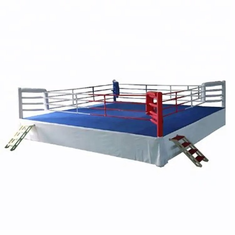 Professional Sports Articles Customized Logo Boxing Training Used Floor Small Boxing Ring