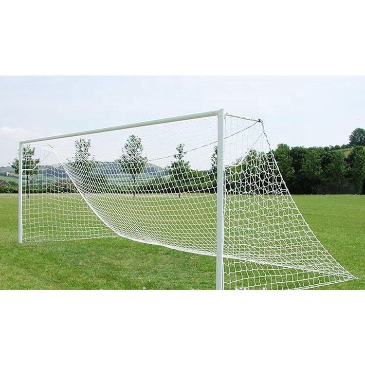 Full Size Socketed Steel Football Goal Posts