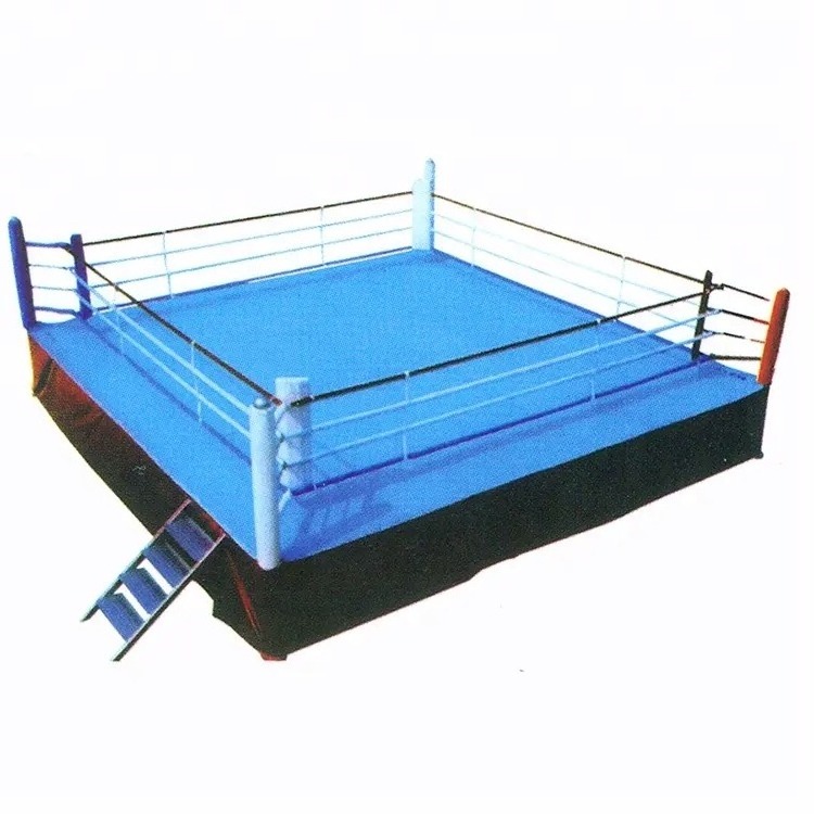 Professional Sports Articles Customized Logo Boxing Training Used Floor Small Boxing Ring