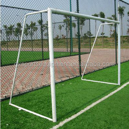 Full Size Socketed Steel Football Goal Posts