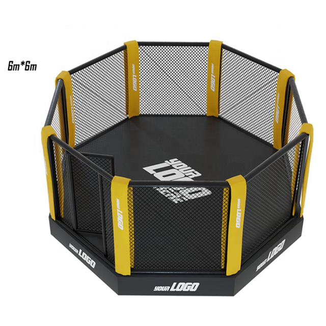 Factory price boxing ring floor boxing ring with customized size and logo for sale