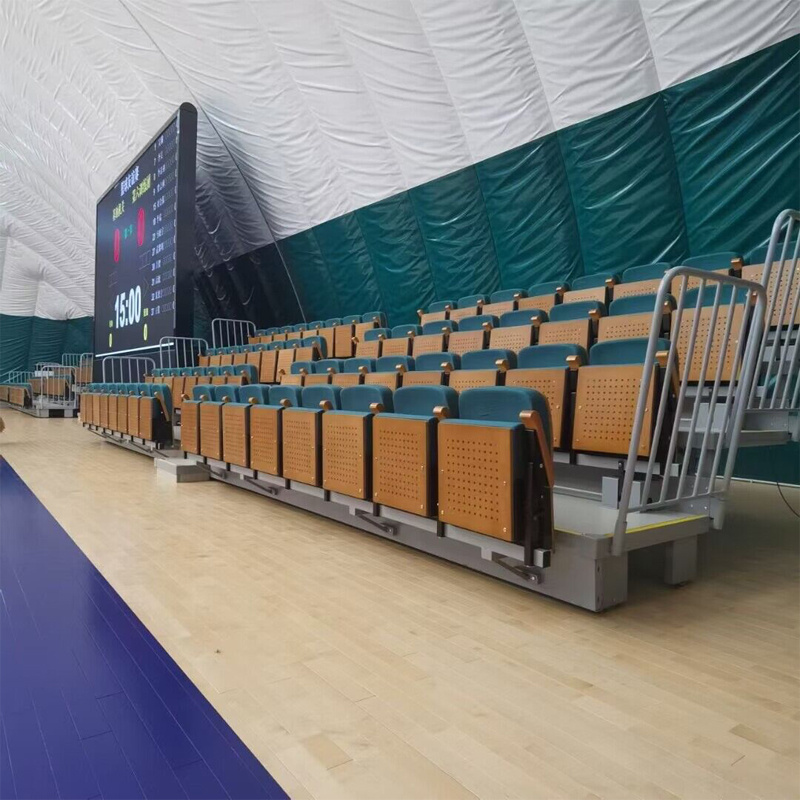 Factory new style Sport Retractable Bleachers system Plastic Chair Seats Football Stadium Seating Sports Stadium Bleachers