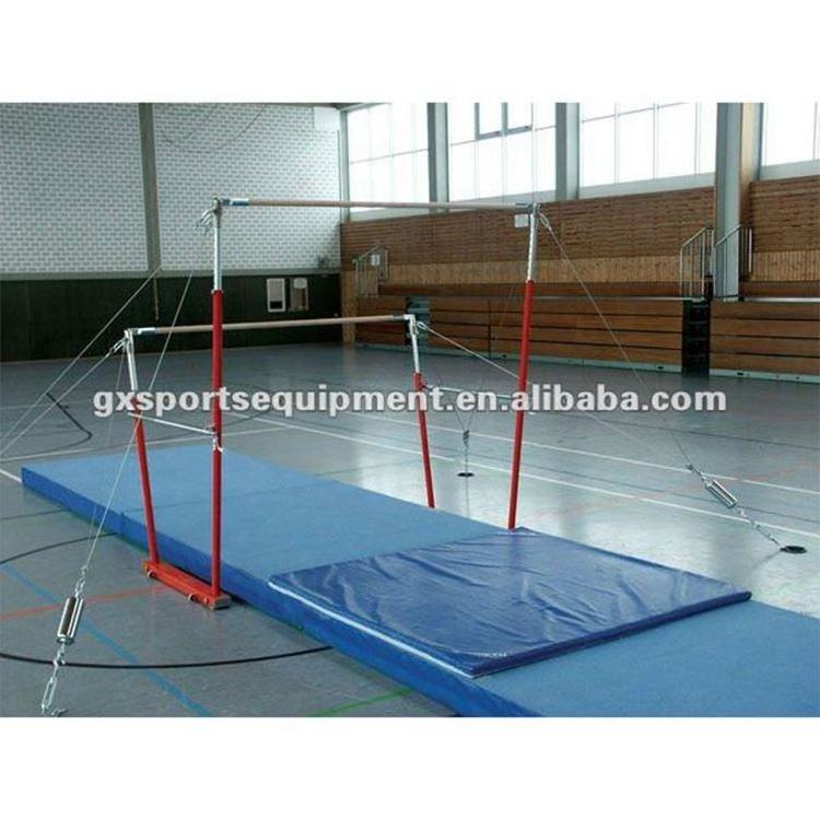 Hot Sale Folding Type Gymnastics Gym Asymmetric Bars Uneven Bars For Sale