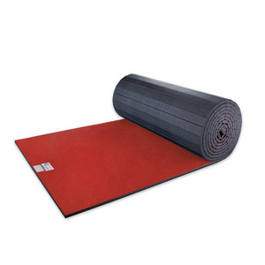 Cheap Roll out  folding foam Cheerleading Mat gymnastic carpet mat for sale