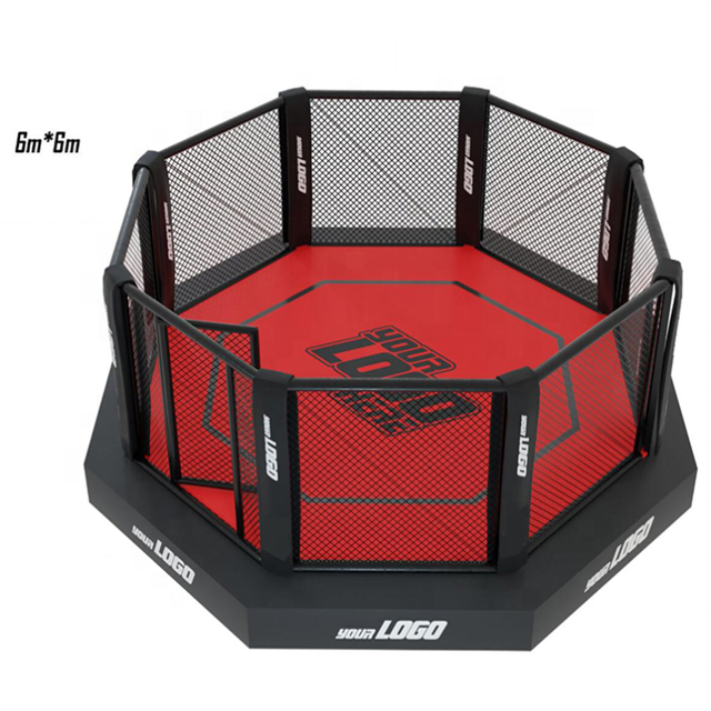 Factory price boxing ring floor boxing ring with customized size and logo for sale