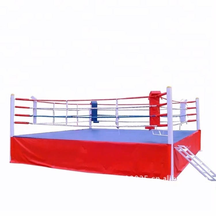 Professional Sports Articles Customized Logo Boxing Training Used Floor Small Boxing Ring