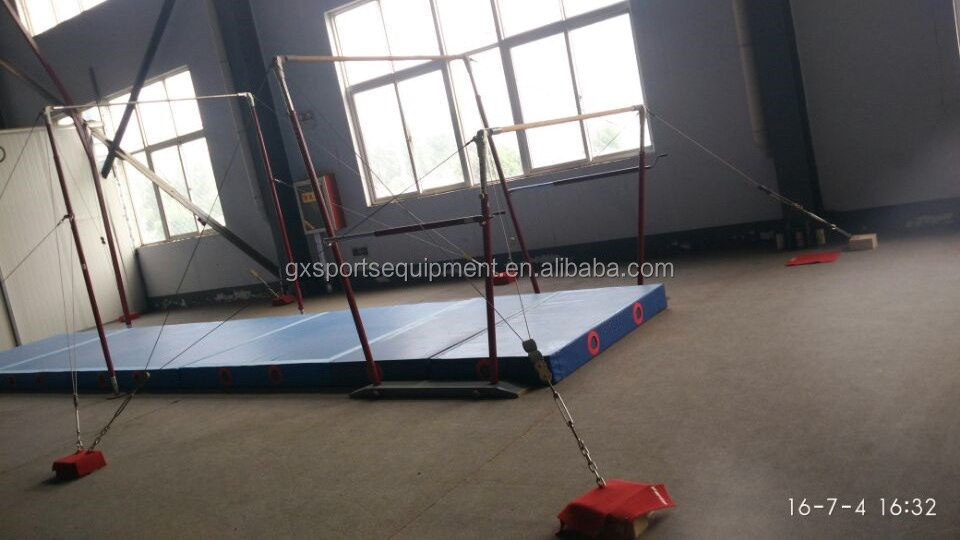 High-Quality Gym Adjustable Uneven Bar For Competition Appliance Sale Uneven Bar