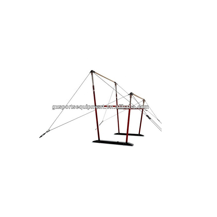 Hot Sale Folding Type Gymnastics Gym Asymmetric Bars Uneven Bars For Sale