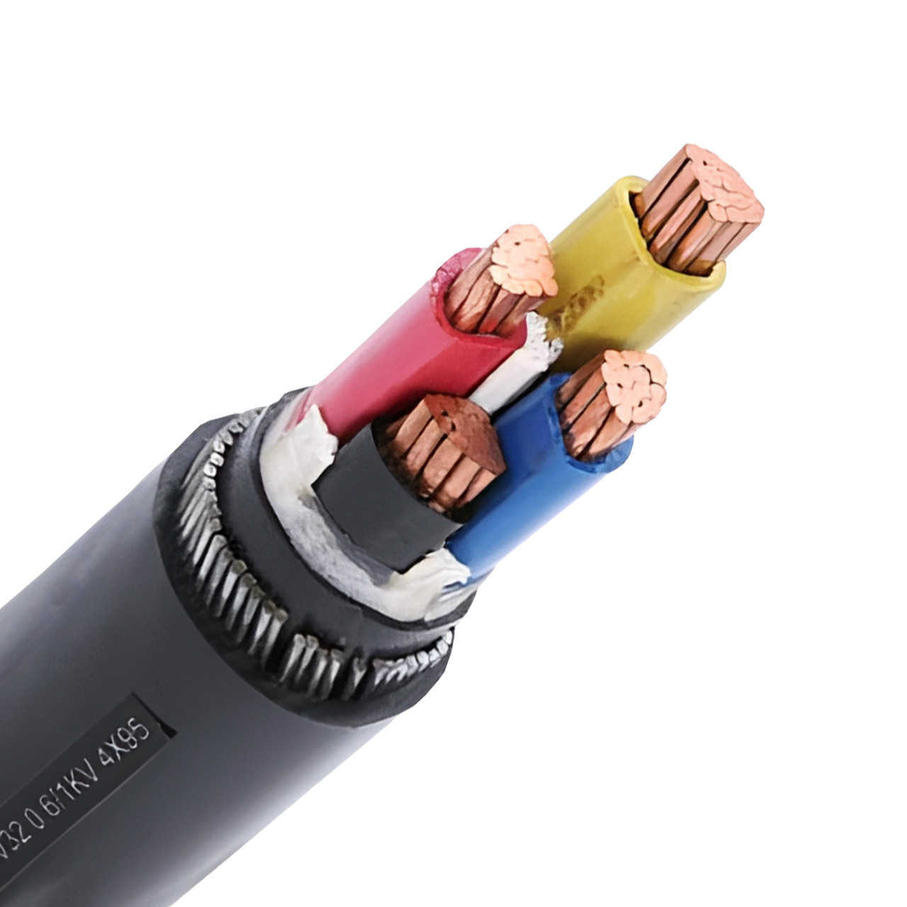 4 Core Power Cable Armoured Cable 25mm2 35mm2 50mm2 70mm2 95mm2 120mm2 150mm2 185mm2 240mm2 Underground Electrical Cable