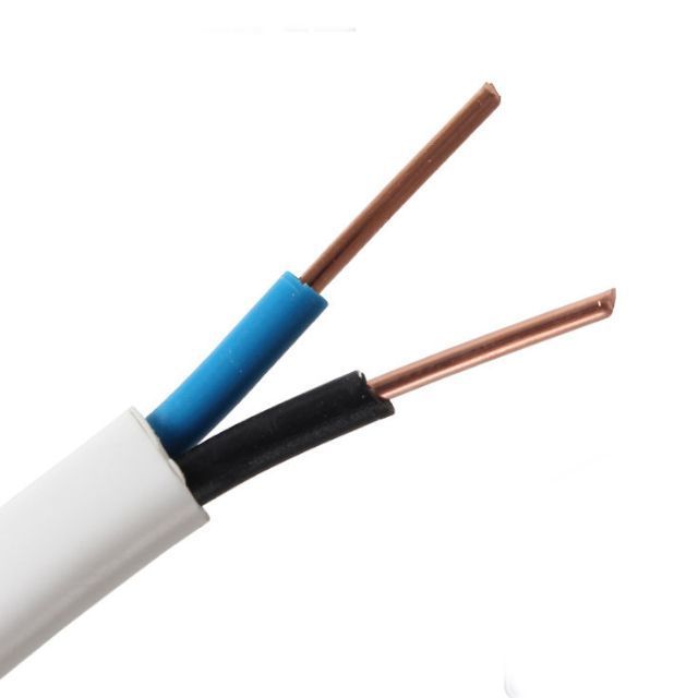 2.5mm Flat Twin and Earth BVVB Copper Conductor PVC Insulated Ecc TPS Cable Wire