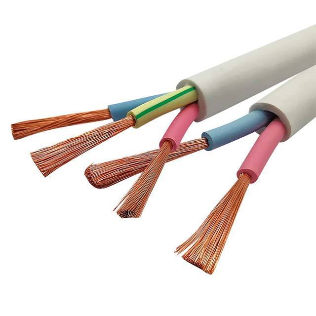 Multi Conductor Royal Cord Flexible Cable RVV 2 3 4 5 Core 0.75 1 1.5 2.5 4 6 MM Electrical Cable Wire Power Cable