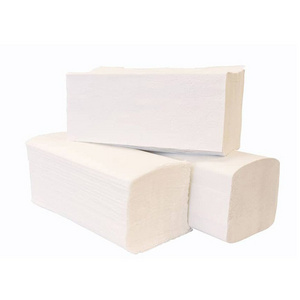 2021 Wholesale custom multifold christmas hand towels luxury hotel hand paper towels white brown paper towel