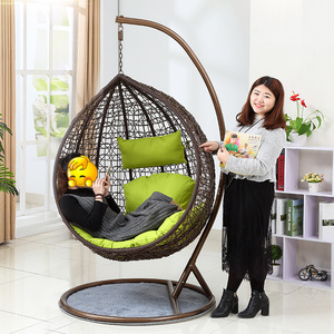 New Style Patio Swings Indoor Hanging Swing Chair Outdoor Furniture Bedroom Garden Nest Egg Chair