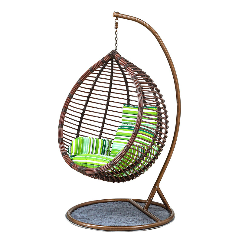 High quality rattan patio swings nest bedroom circle hanging egg swing chair for living room