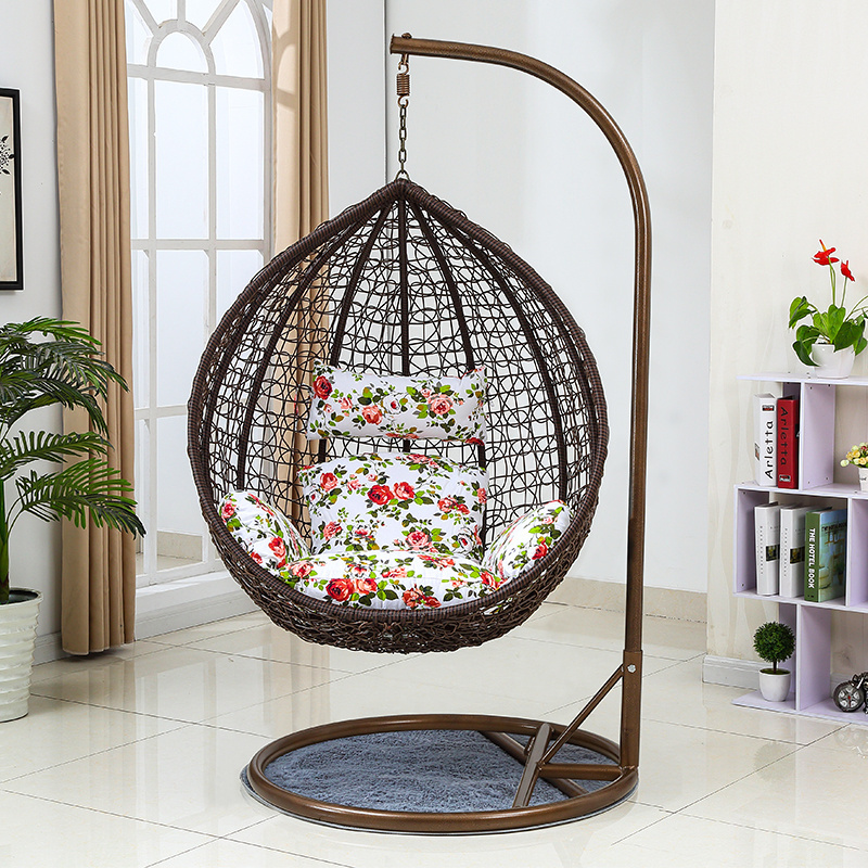 Best selling outdoor egg chair swing seat comfortable backyard leisure nest hanging chair