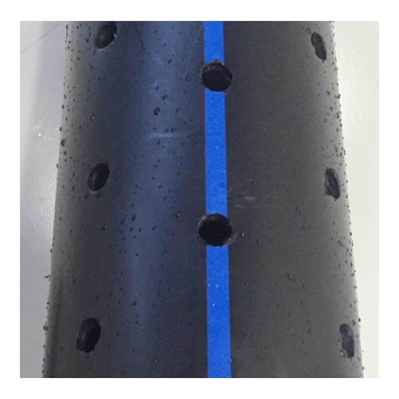 Manufacture 125mm Good Quality Hdpe Plastic Tube Drain Pe Perforated Poly Tubing 4 Inch Black Polyethylene Irrigation Pipe Price