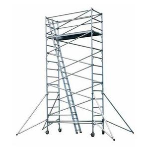 Lightweight easy to install galvanized scaffold aluminium scaffolding ladder 5m for construction