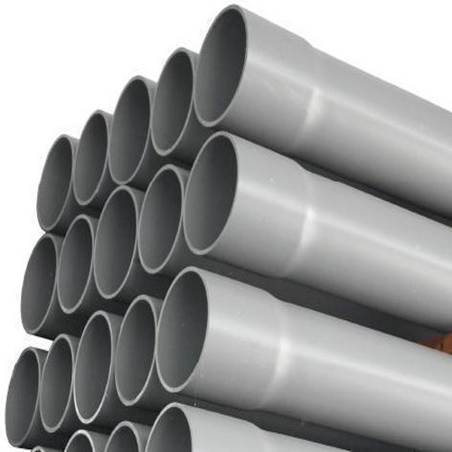 Schedule 40 Electrical PVC Pipe,Sunlight Resistant PVC Conduit In Gray with belled end