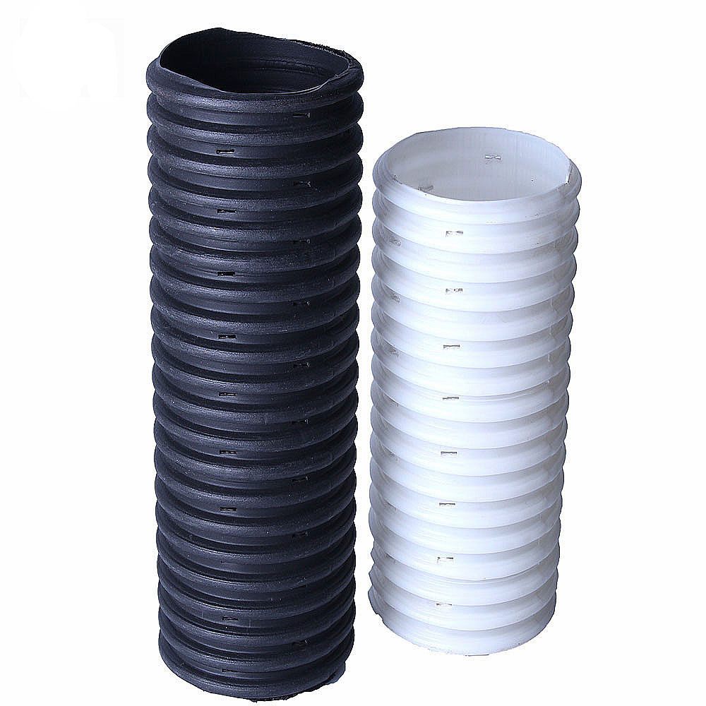 18 Inch HDPE Plastic Drriveway Culverts Pipe for Sale 300 400 600 Double Wall Corrugated HDPE Pipe SN8