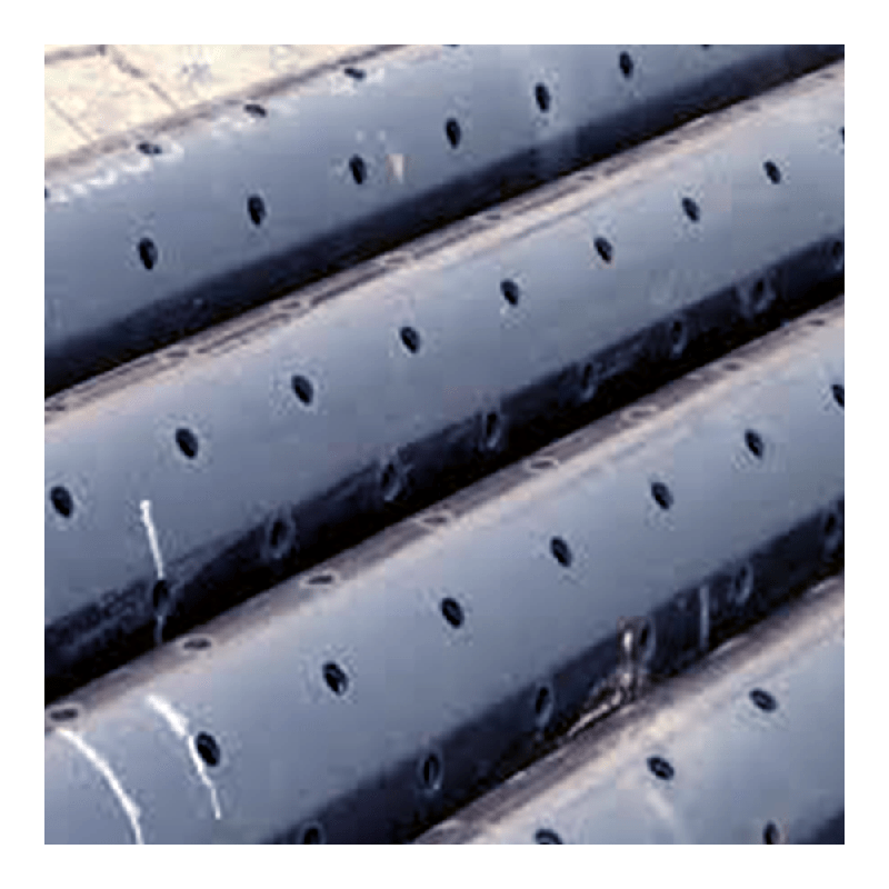 Manufacture 125mm Good Quality Hdpe Plastic Tube Drain Pe Perforated Poly Tubing 4 Inch Black Polyethylene Irrigation Pipe Price