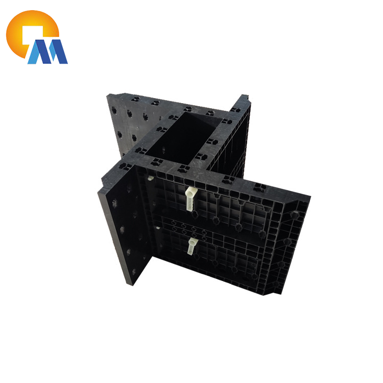 plastic-formwork-for-column-concrete permanent wall form work plastic pvc concrete formwork