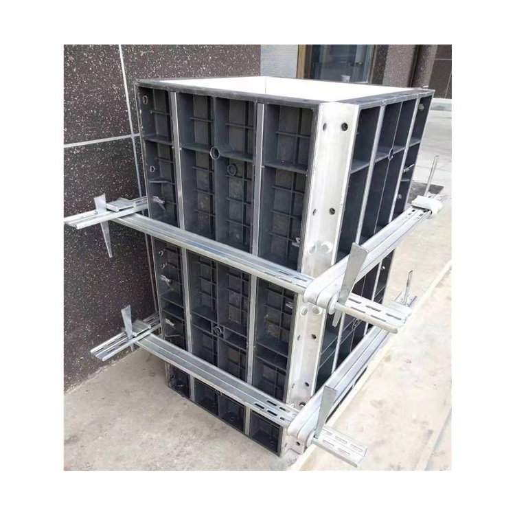 plastic-formwork-for-column-concrete permanent wall form work plastic pvc concrete formwork