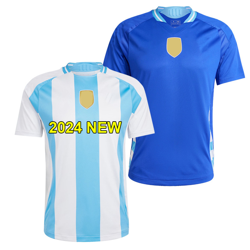 wholesale Latest 2024 national team football shirt argentina jersey training quick dry soccer jersey uniformes soccer wear set