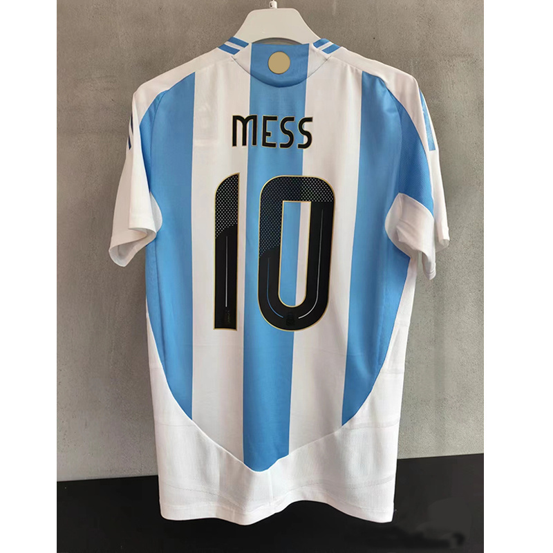 wholesale Latest 2024 national team football shirt argentina jersey training quick dry soccer jersey uniformes soccer wear set