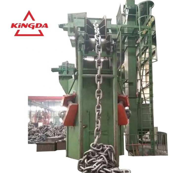 anchor chain shot blasting machine