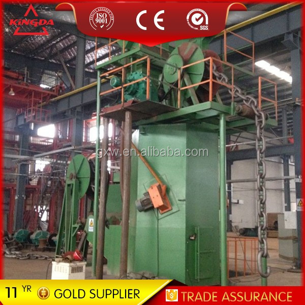 anchor chain shot blasting machine