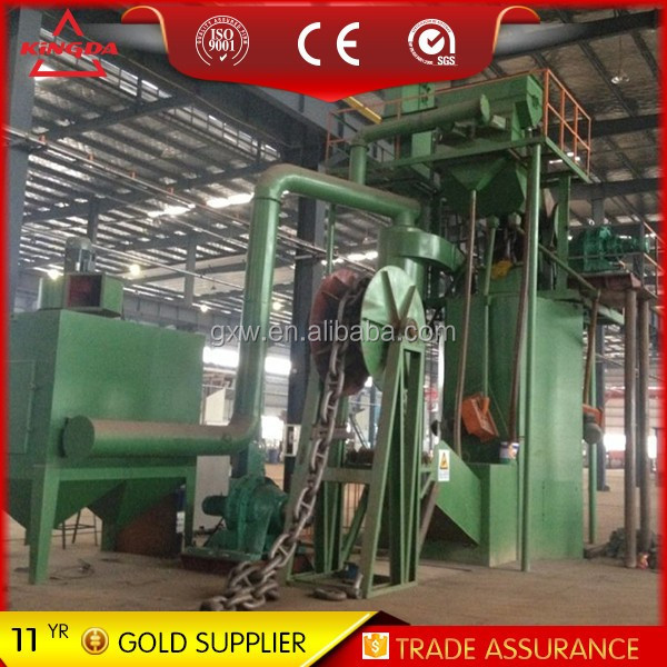 anchor chain shot blasting machine