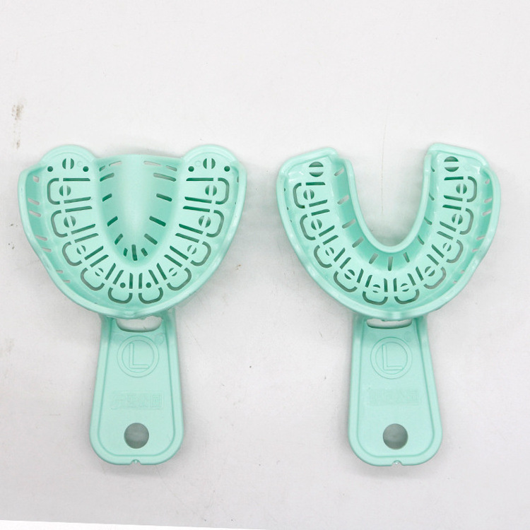 High quality Dental Impressions Orthodontic plastic disposable adjustable dental teeth impression tray