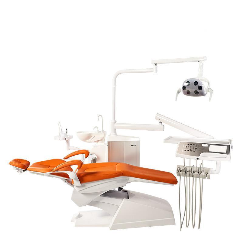 2023 New Design MD-A04 Dental Unit Portable Clinic Dental Chair with 7-Color Instrument Set Electric Power Source