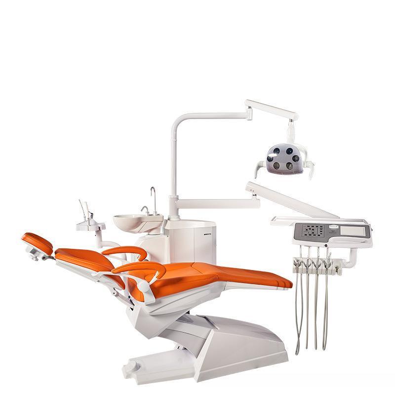 2023 New Design MD-A04 Dental Unit Portable Clinic Dental Chair with 7-Color Instrument Set Electric Power Source