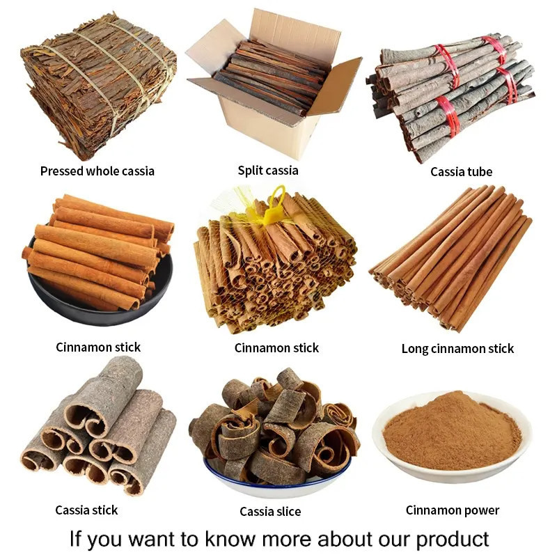 GXWW Export Guangxi Origin Raw Materials Spice Compressed Pressed Cassia Cinnamon From Whole Cassia Sticks