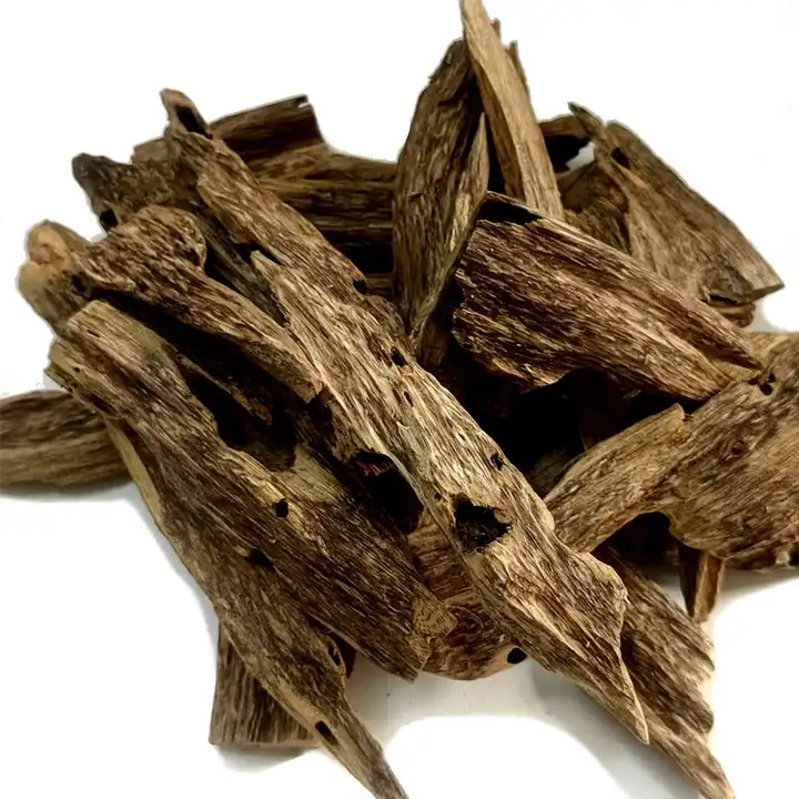 Guangxi Waiwei China Natural Pure Oud Agarwood Chips Grade AA+ Oud Wood from China Oud