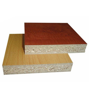 High Quality Laminated 18mm Raw Wood Melamine Chipboard Furniture Particl Board Particleboard Veneer