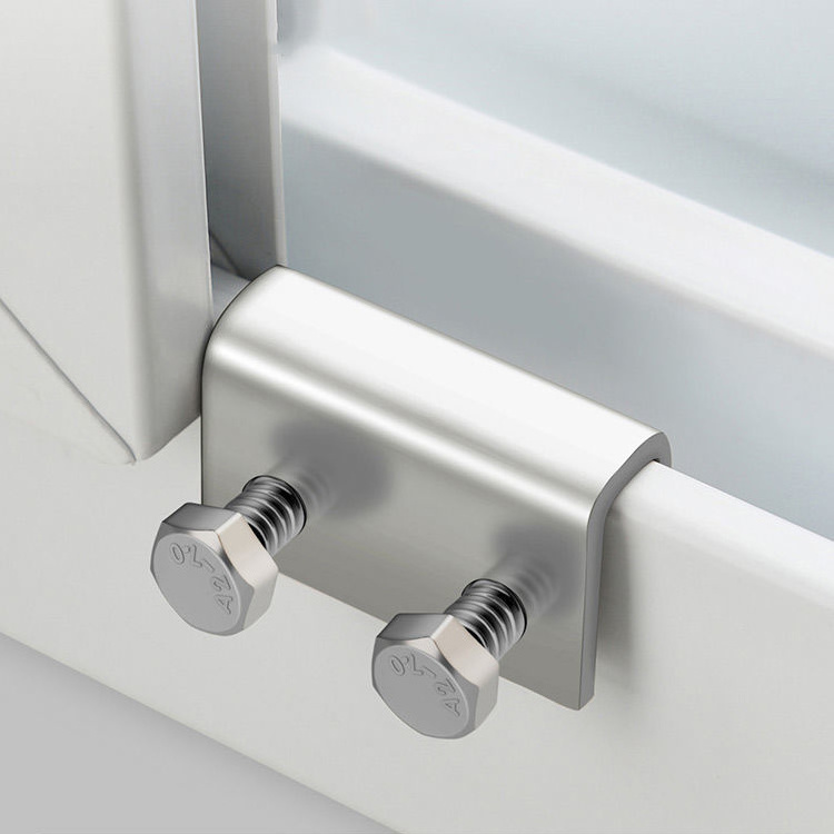 Window Locks Security Bar for Vertical Sliding Door Locks Window Stoppers Child Safety Locks Heavy Duty stainless steel