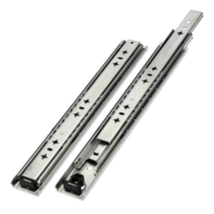 40 inches Roller Cold Steel Heavy Duty Drawer Slides Full Extension Ball Bearing Drawer Rails Runners Side Mounting