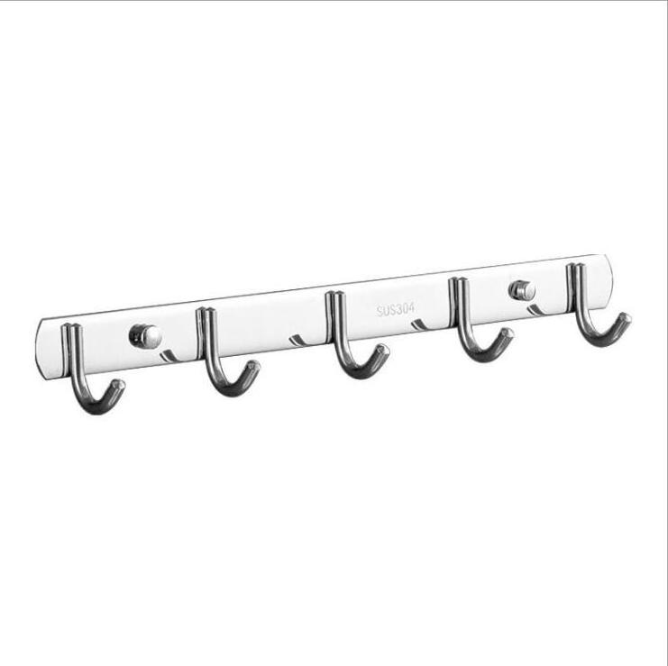 Heavy Duty Stainless Steel 304 Door Back Hook Hangers for Coat Rack and Living Room Furniture Made of Durable Metal Tools