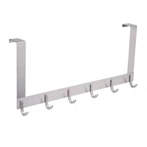 Heavy Duty Stainless Steel 304 Door Back Hook Hangers for Coat Rack and Living Room Furniture Made of Durable Metal Tools