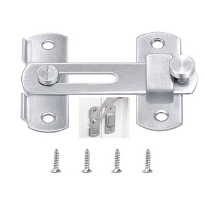 Door Latch Premium Stainless Steel Gate Latches, Household, Bathroom, Outdoor, Garage Suitable for Barn Door Latch,