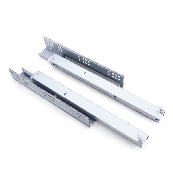 12 inches Metal Box Heavy Duty Dresser Ball Bearing Locking Track Cabinet Drawer Slides Rails Soft Close