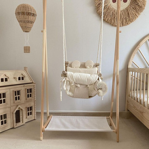 Home infant  cloth rocking chair children hanging chair indoor swing baby small swing