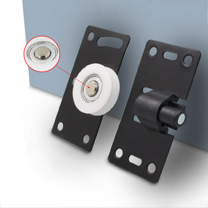 Sliding trip door wheel Weighted metal bearing cabinet door wheel C type wheel